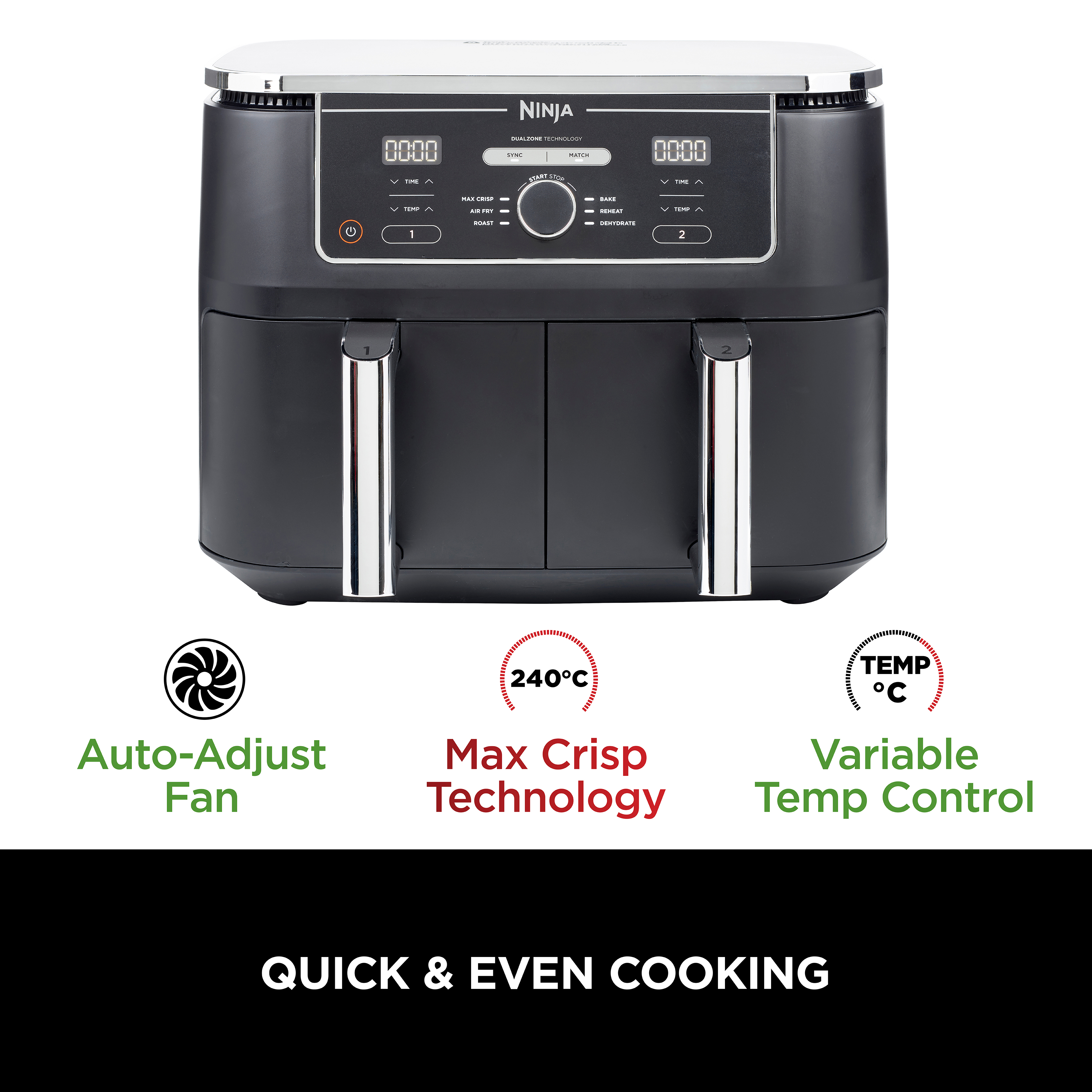 Ninja Foodi MAX Dual Zone Air Fryer - Thumbnail 5