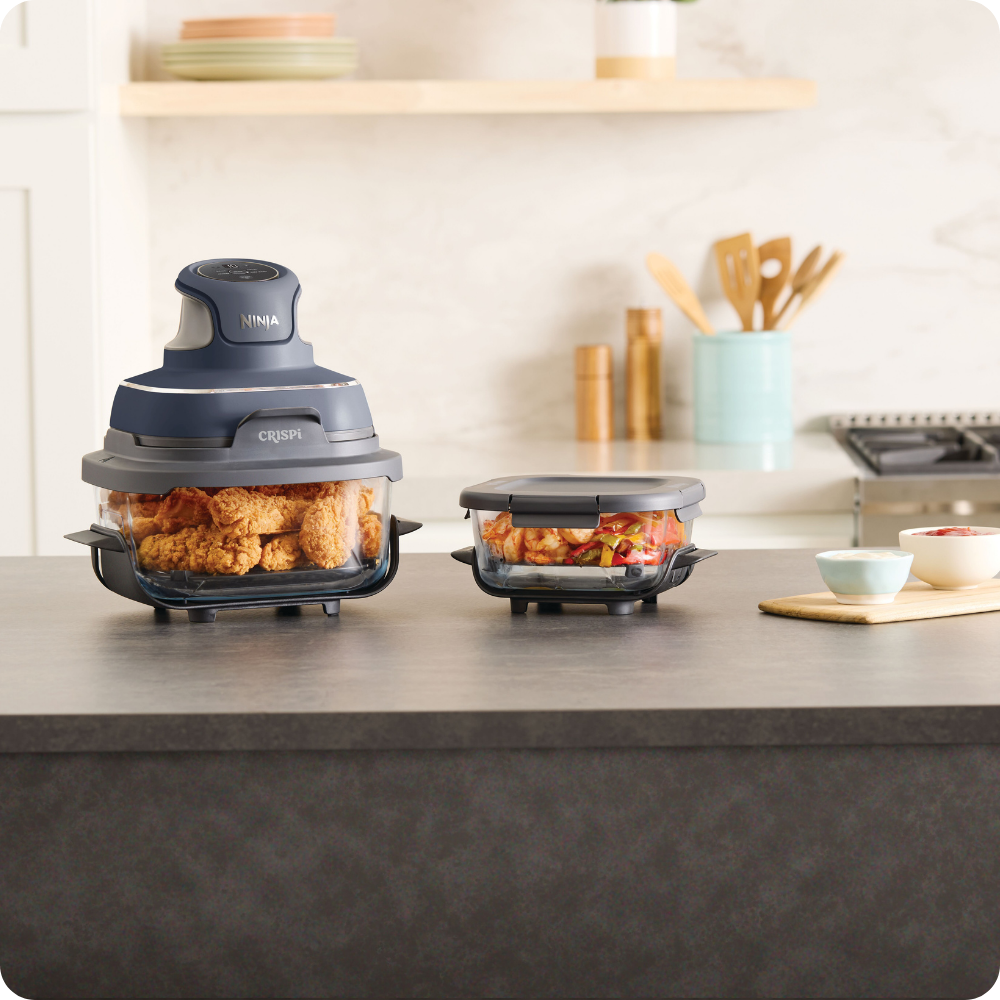 Prep it. Crisp it. Serve it. Store it.